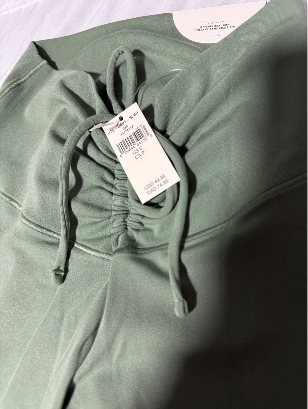 Offline by Aerie High-Rise Leggings in Sage Green, Size S/P - Picture 2 of 5